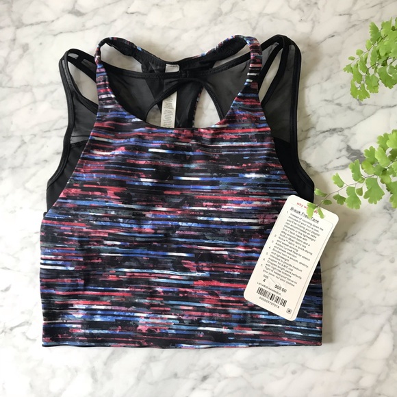 Lululemon Break Free Tank *Nulux Size 4 - Picture 2 of 6